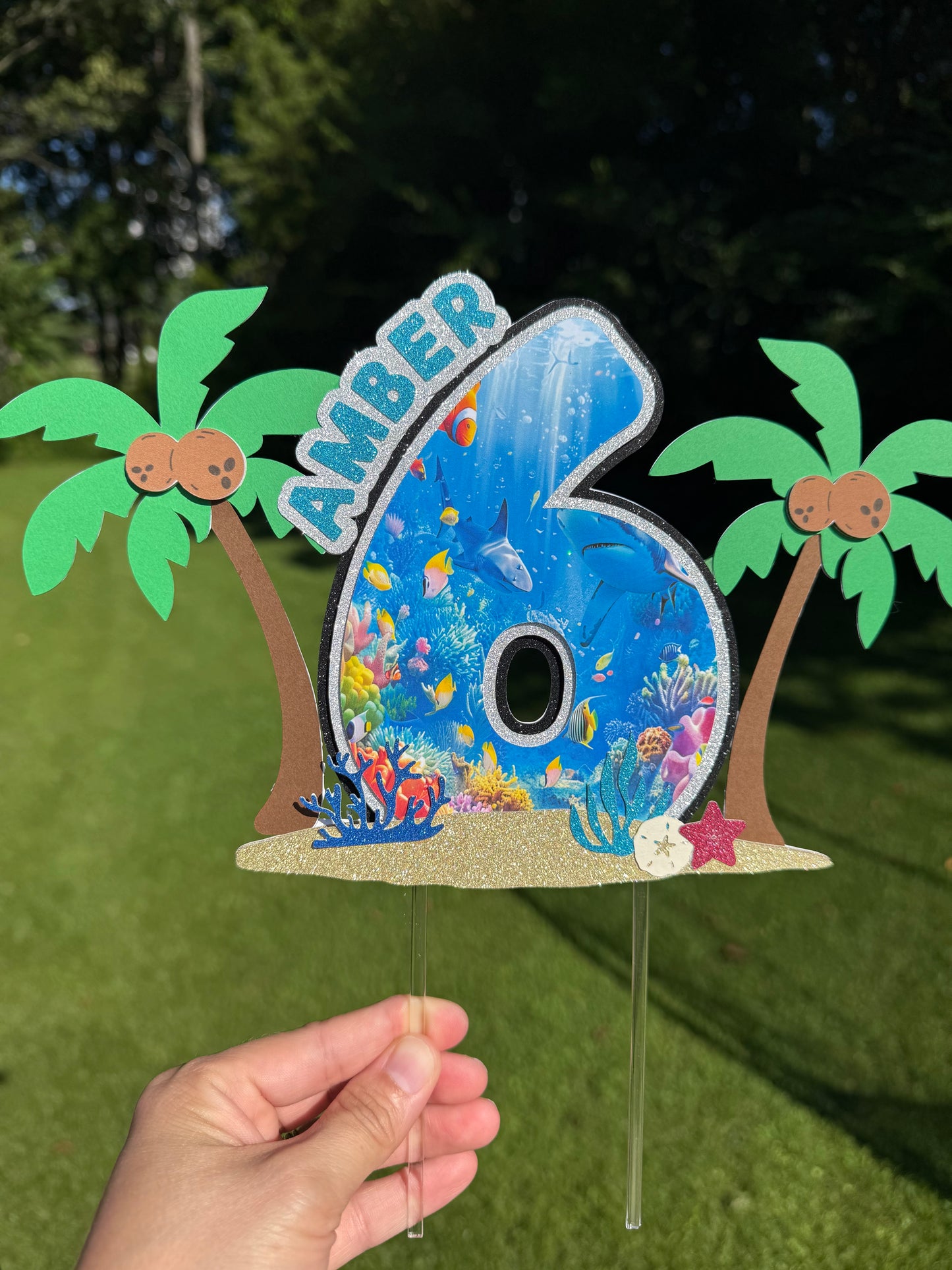 Under the Sea Cake Topper ๐