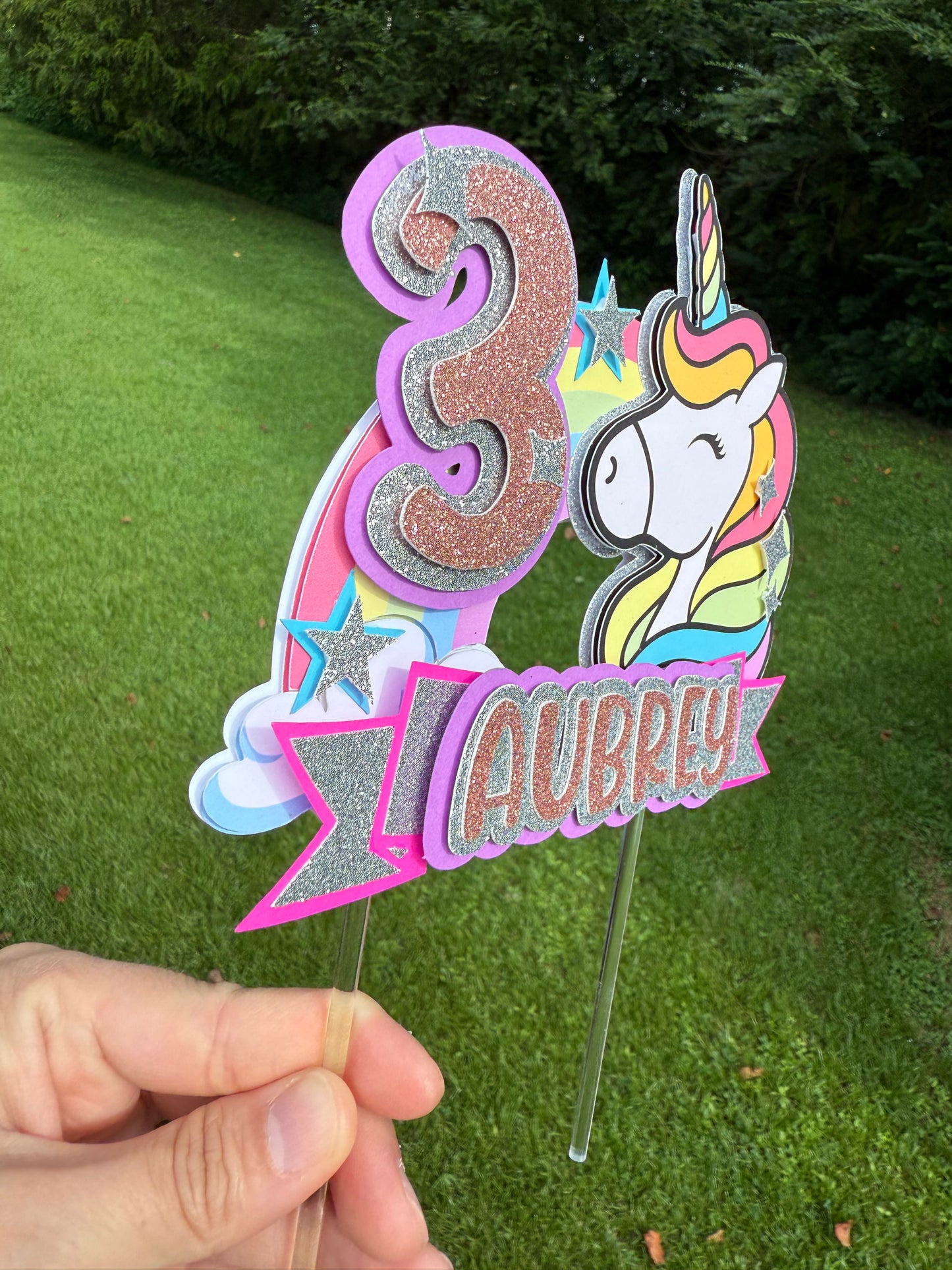 Unicorn Cake Topper ✨