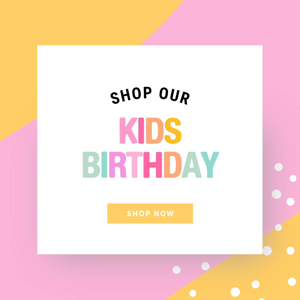 Featured image for Kids Birthday collection