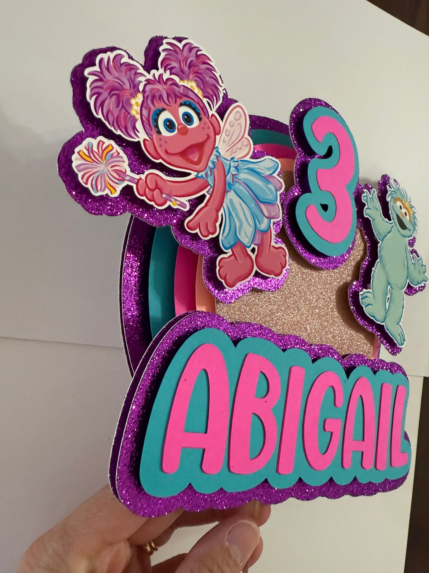 Abby Cadabby & Rosita Cake Topper ✨