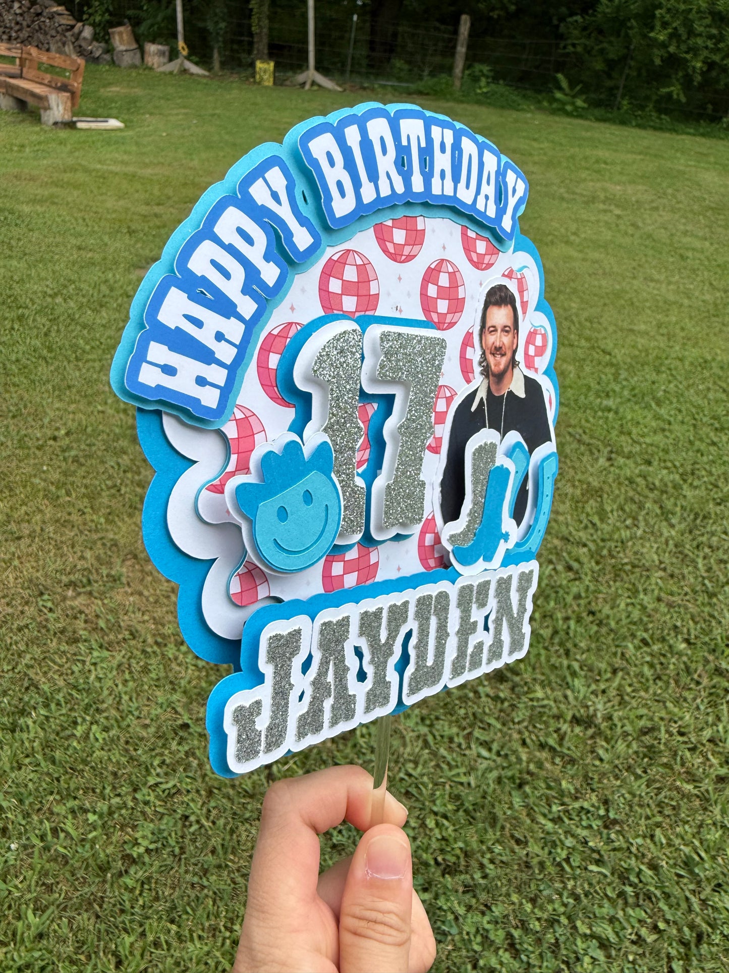 Morgan Wallen Cake Topper 🤠