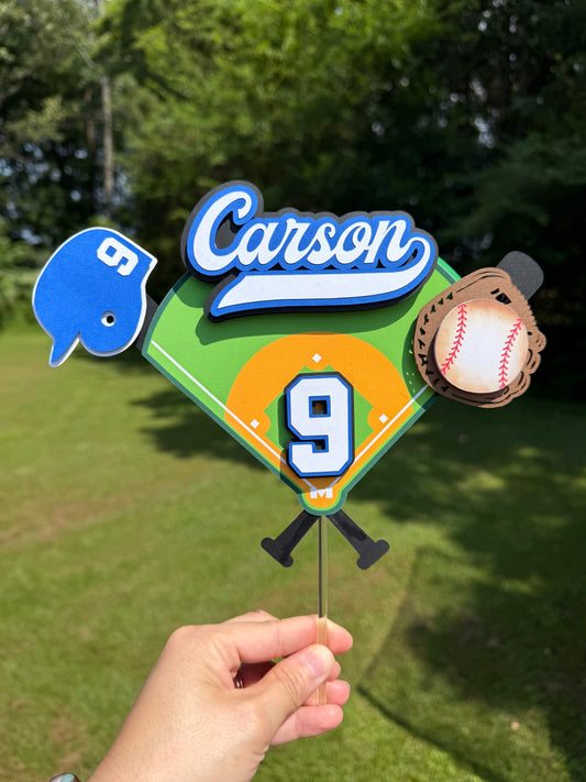Baseball Cake Topper ⚾️
