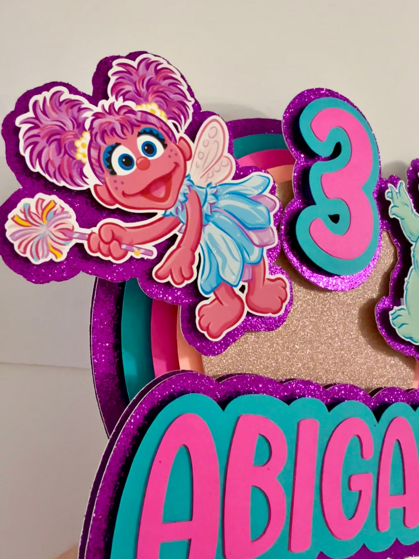 Abby Cadabby & Rosita Cake Topper ✨