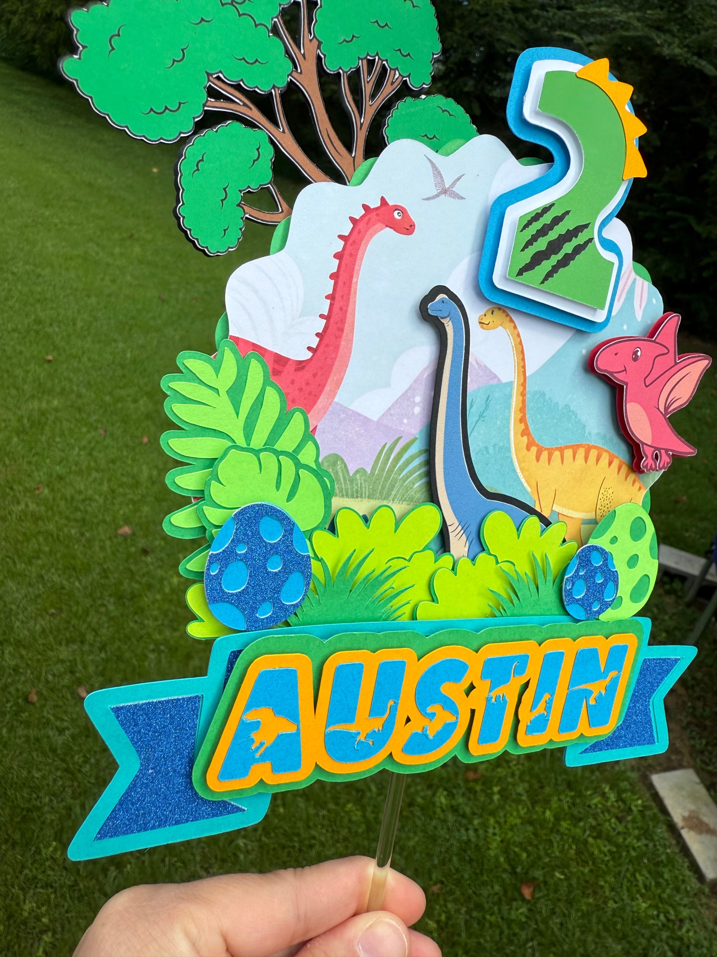 Dinosaur Cake Topper 🦖