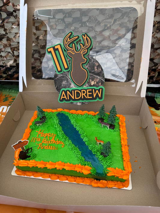 Hunting Cake Topper 🦌
