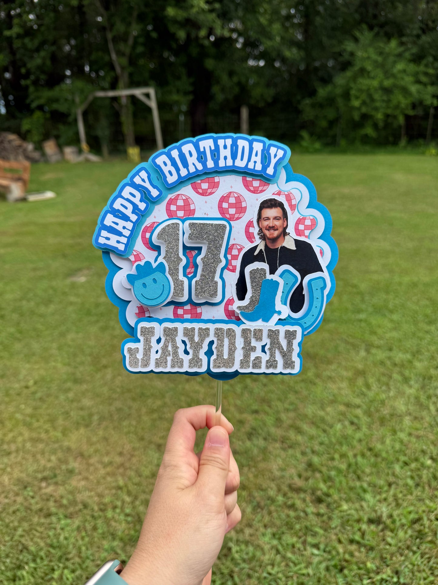 Morgan Wallen Cake Topper 🤠